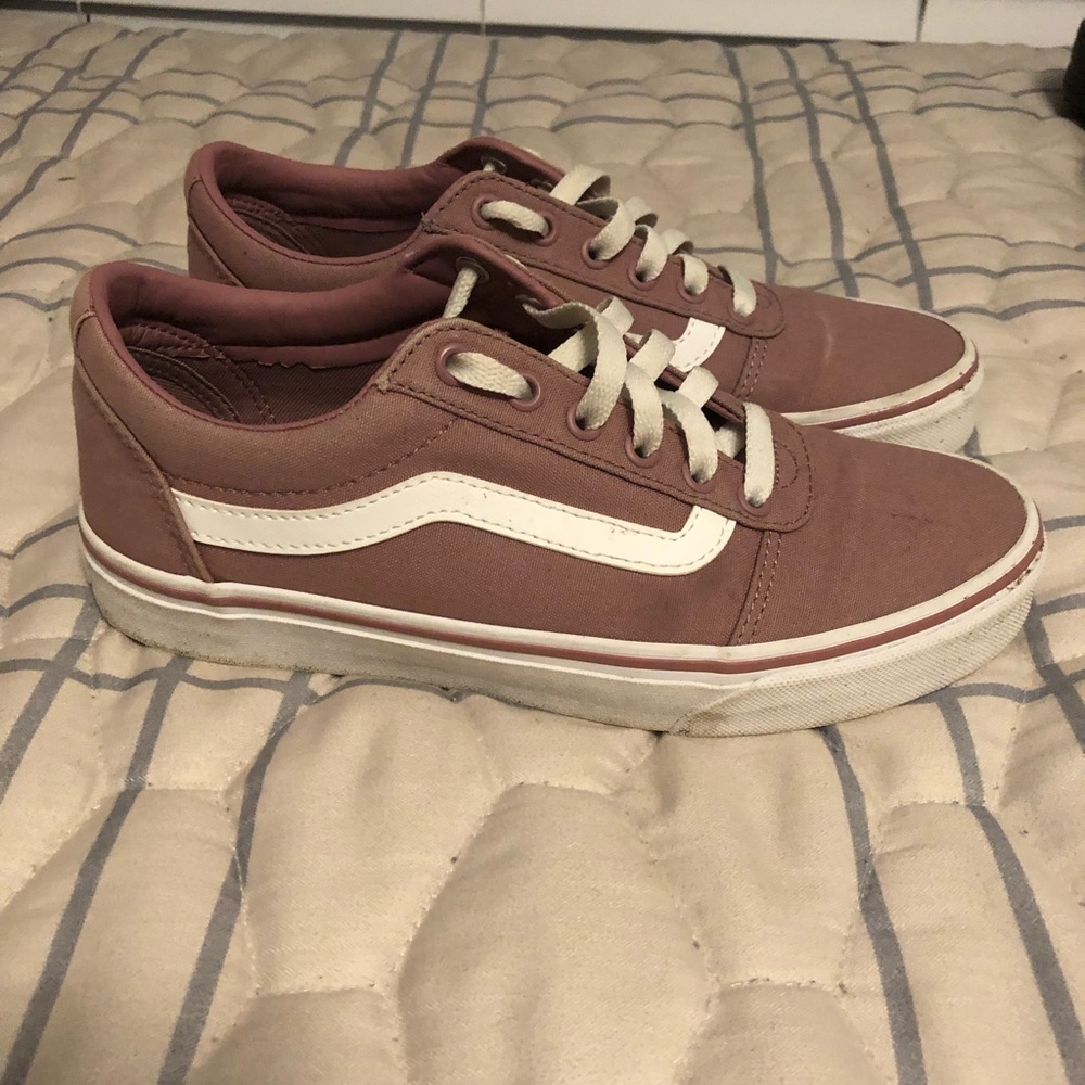 Pinkish vans size 8 womens